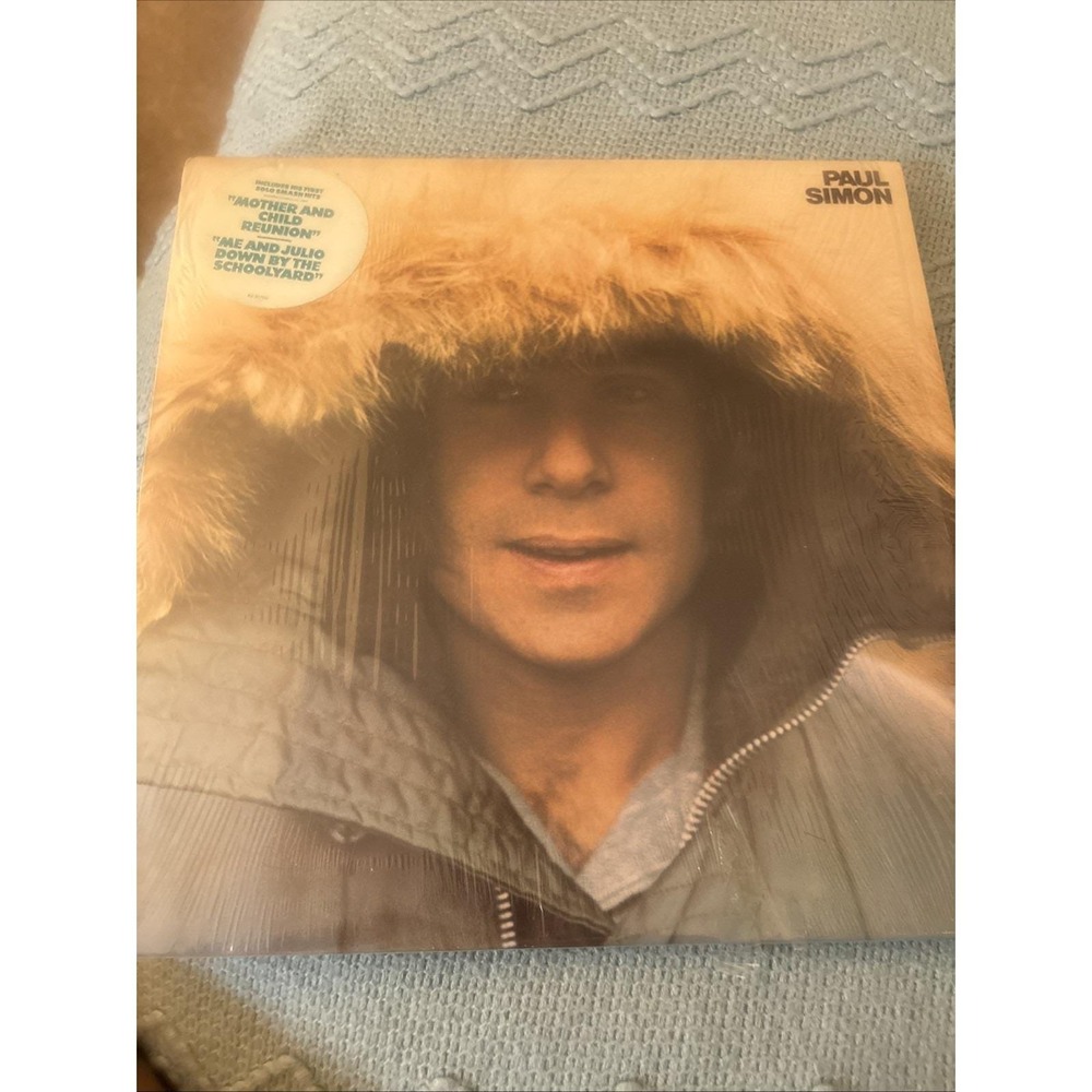 Paul Simon - Paul Simon Vintage Lp  1972 Solo Debut In Plastic Near Mint